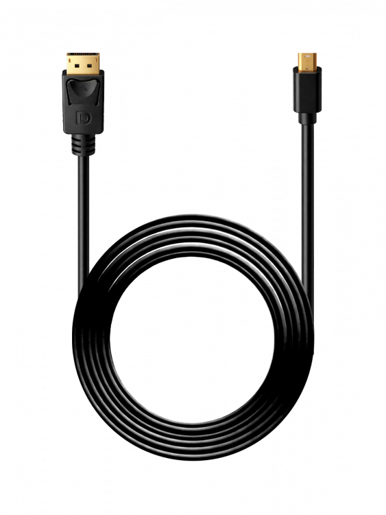 Орбита OT-AVW62 кабель штекер miniDISPLAY PORT - штекер DISPLAY PORT 5м (v1.2)